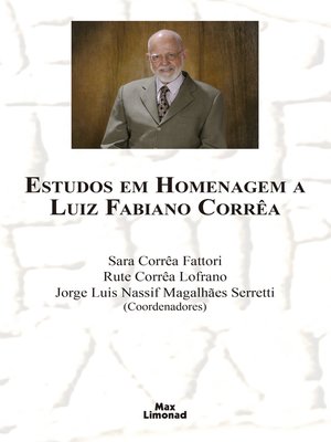 cover image of Estudos em Homenagem a Luiz Fabiano Corrêa